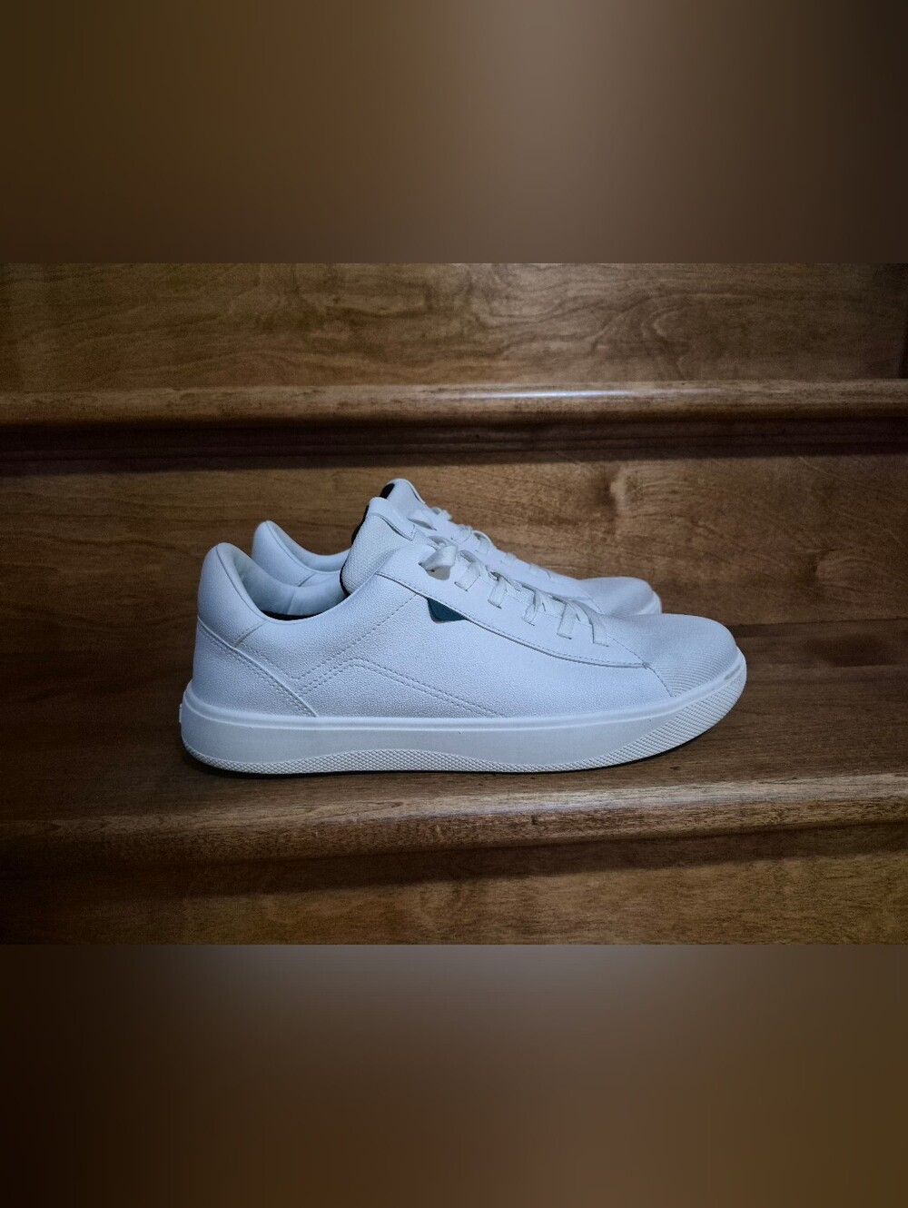Vessi Men's White Low-Top Waterproof Sneakers